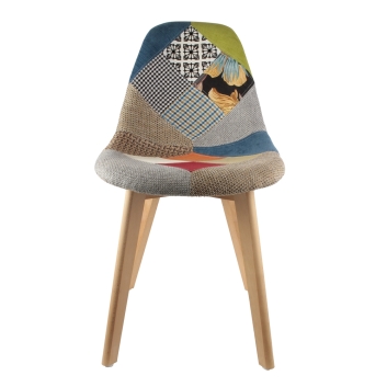 Chaise-scandinave-patchwork-colore-face